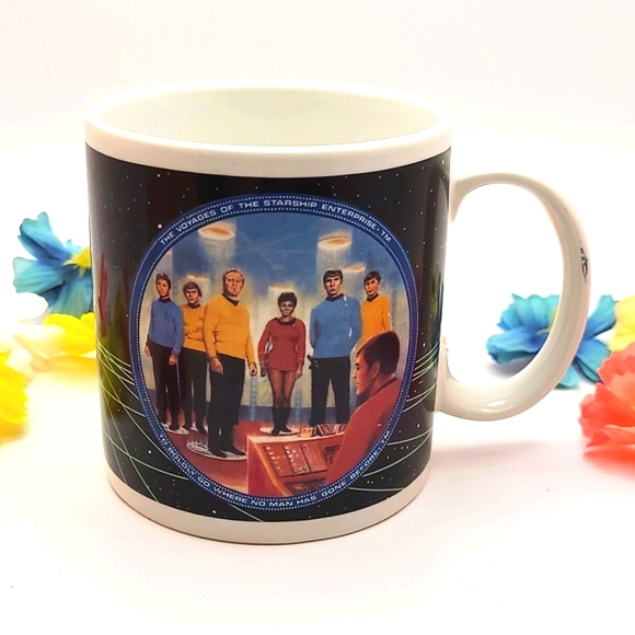 Other - Vintage original 1991 Star Trek Enterprise crew coffee mug